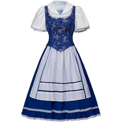 Kostum Beauty and The Beast Belle Village
